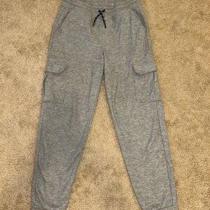 Sonoma Gray Sweatpants Joggers Elastic Waist
